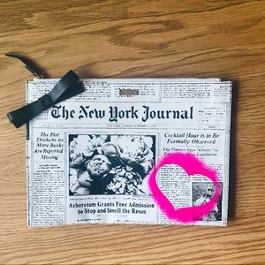 Kate Spade Newspaper Clutch